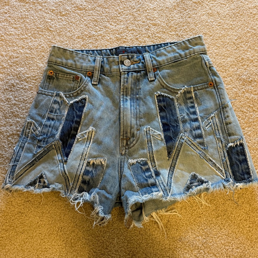 Lucky Brand “Lucky Pins” Denim Shorts